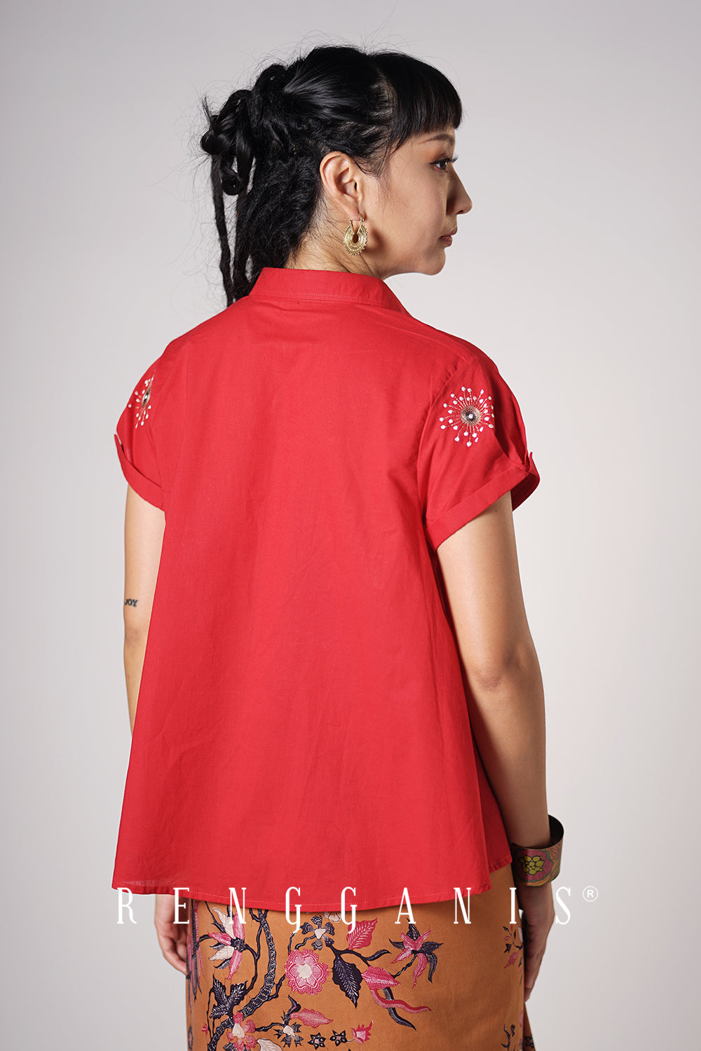 Arkais Top in Red