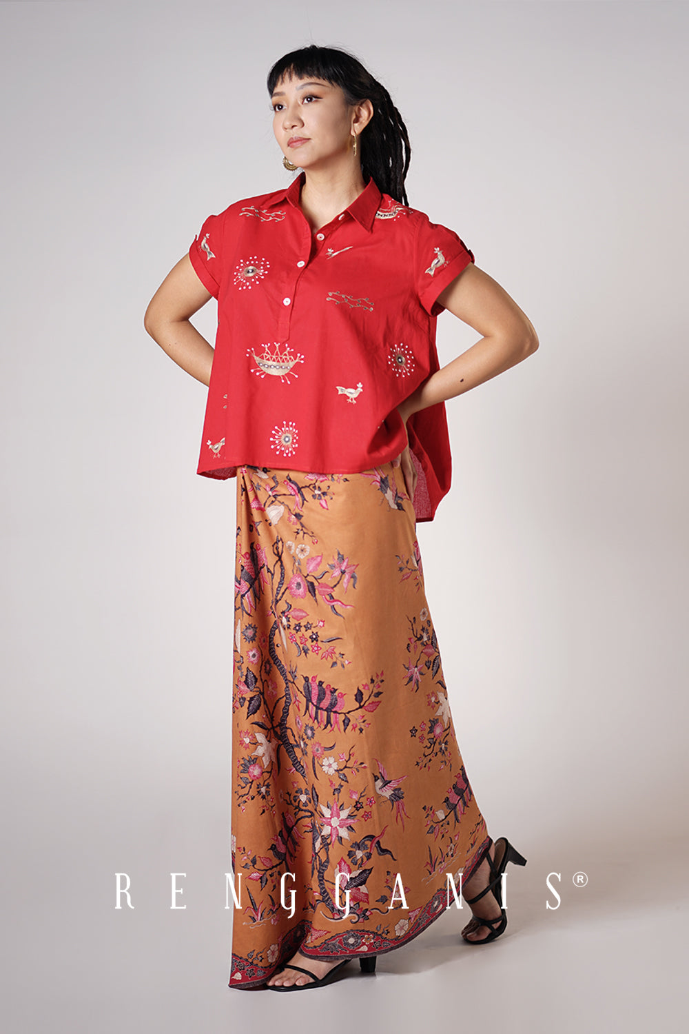 Arkais Top in Red