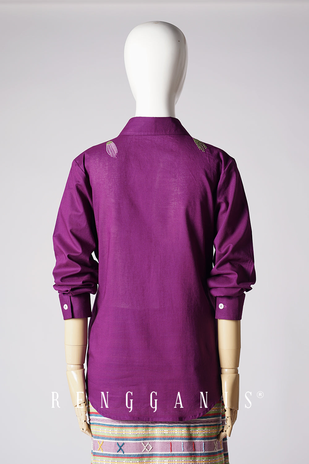 Jellyfish Shirt in Dark Purple