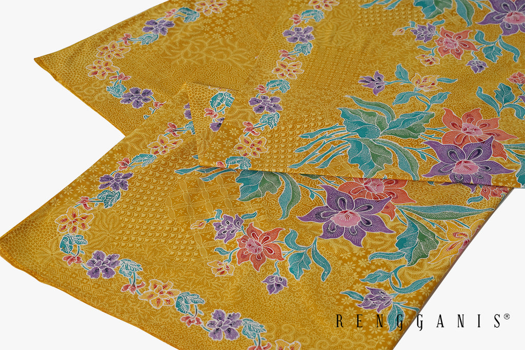 Batik Malam Dingin Semi Tulis dari Pekalongan