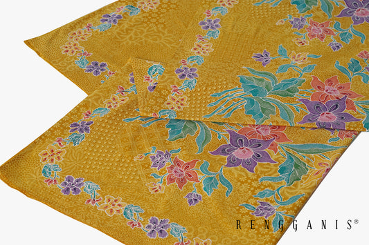 Batik Malam Dingin Semi Tulis dari Pekalongan