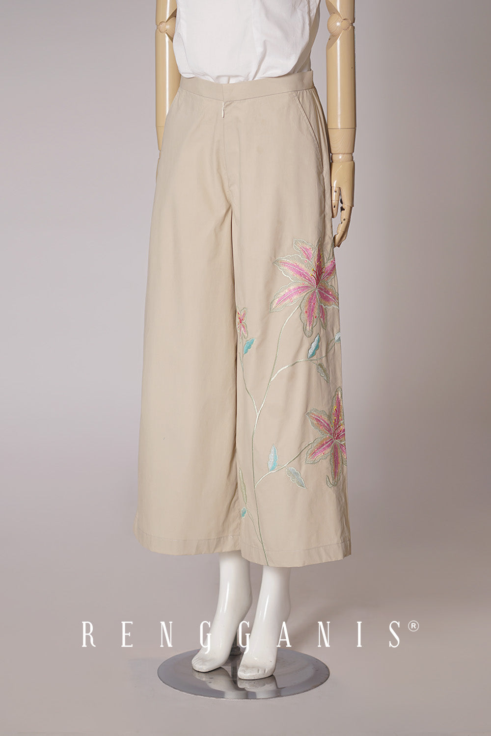 Lily Palazzo Cotton Pants