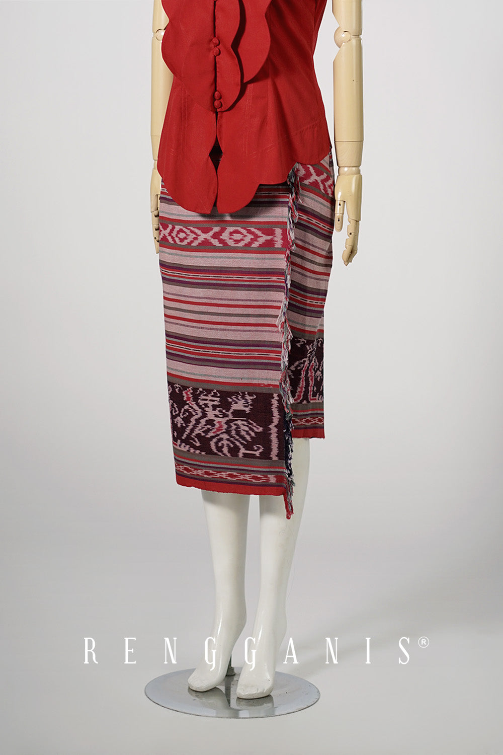 Tenun Pencil Skirt