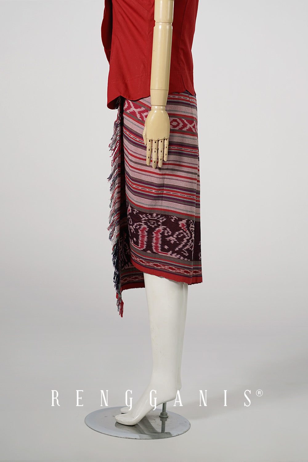 Tenun Pencil Skirt