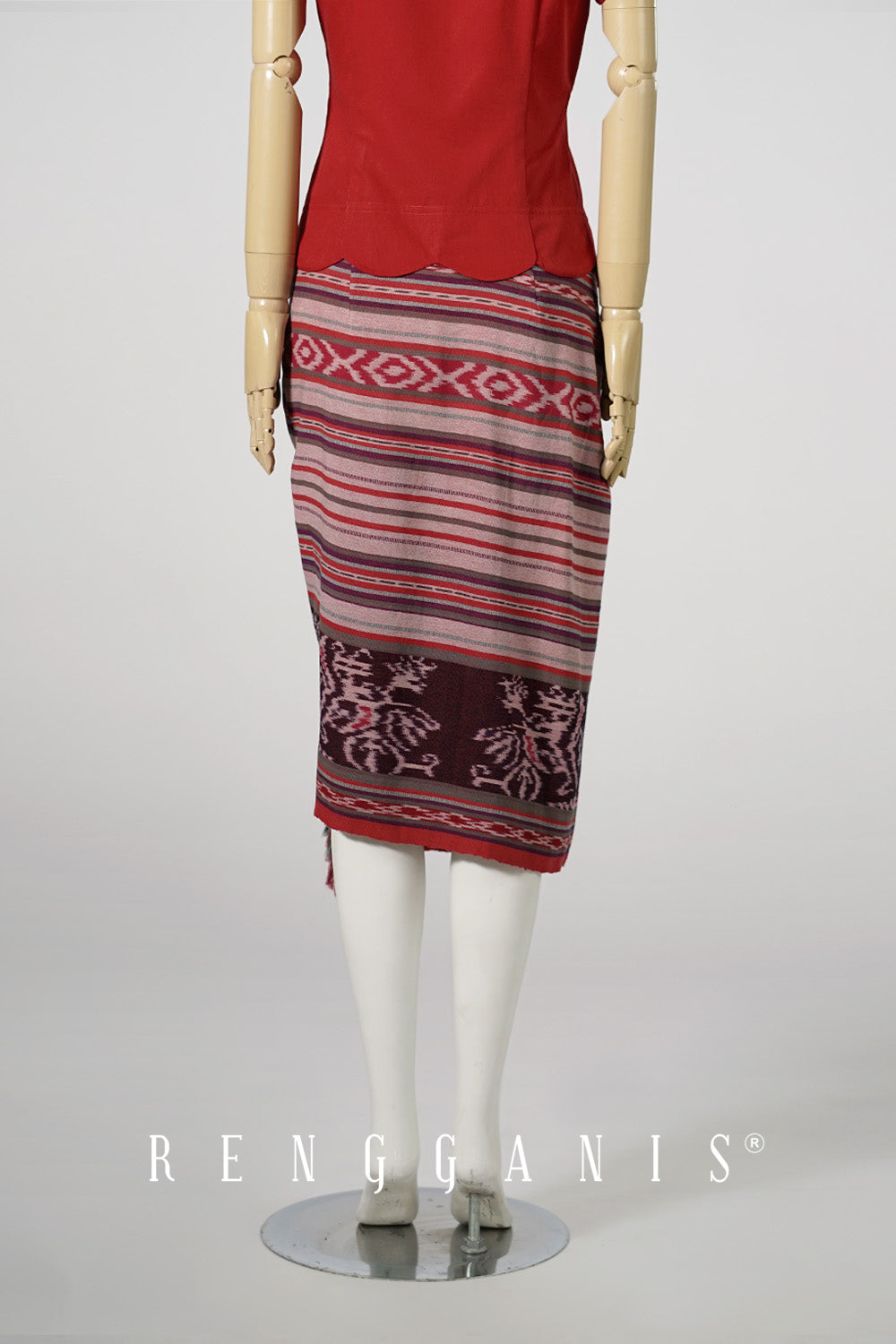Tenun Pencil Skirt