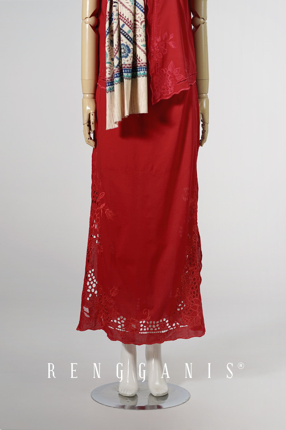 Lakshmi Skirt in Red