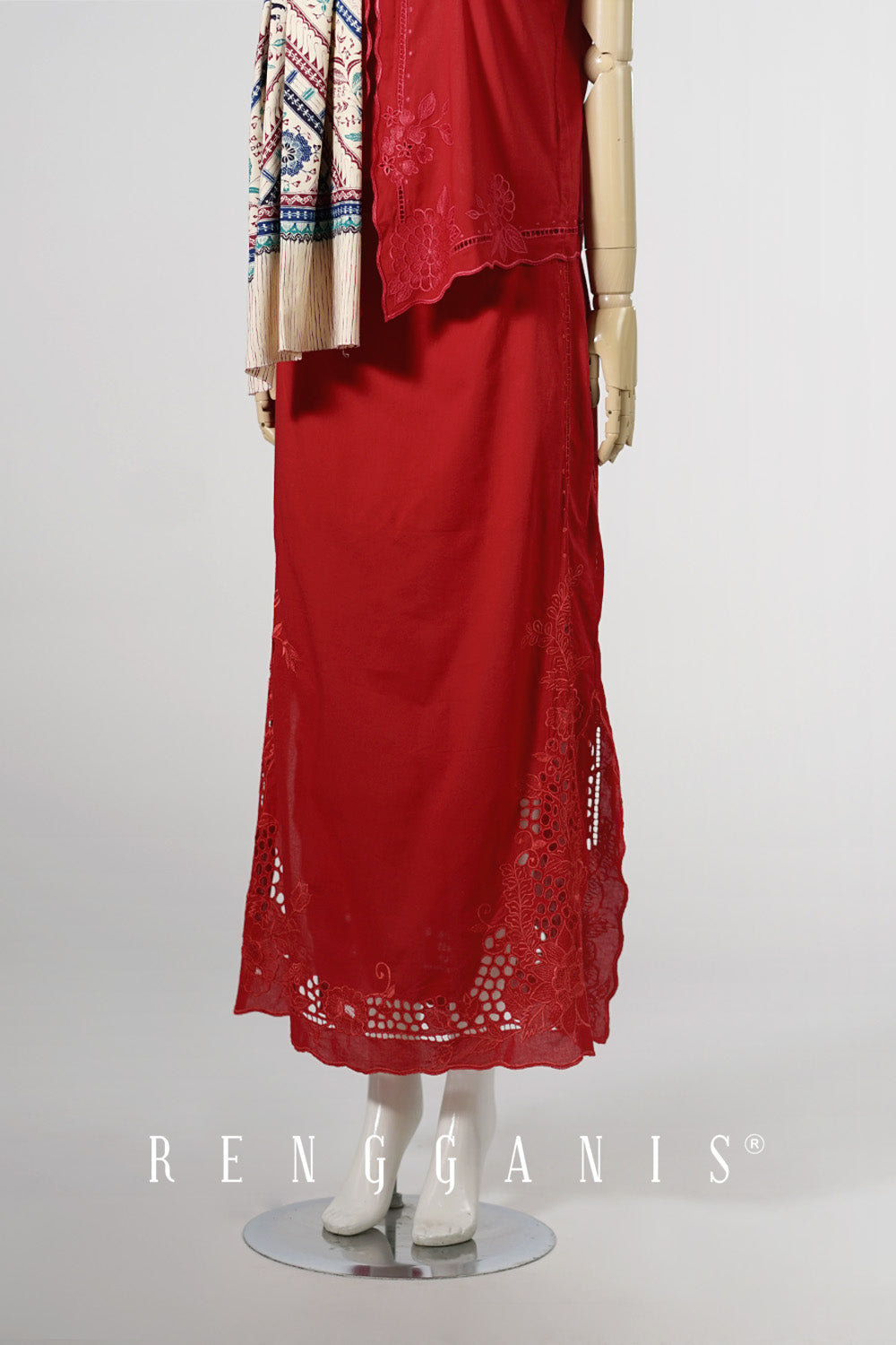Lakshmi Skirt in Red