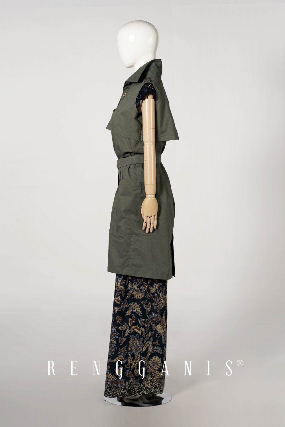 Sleeveless Utility Coat