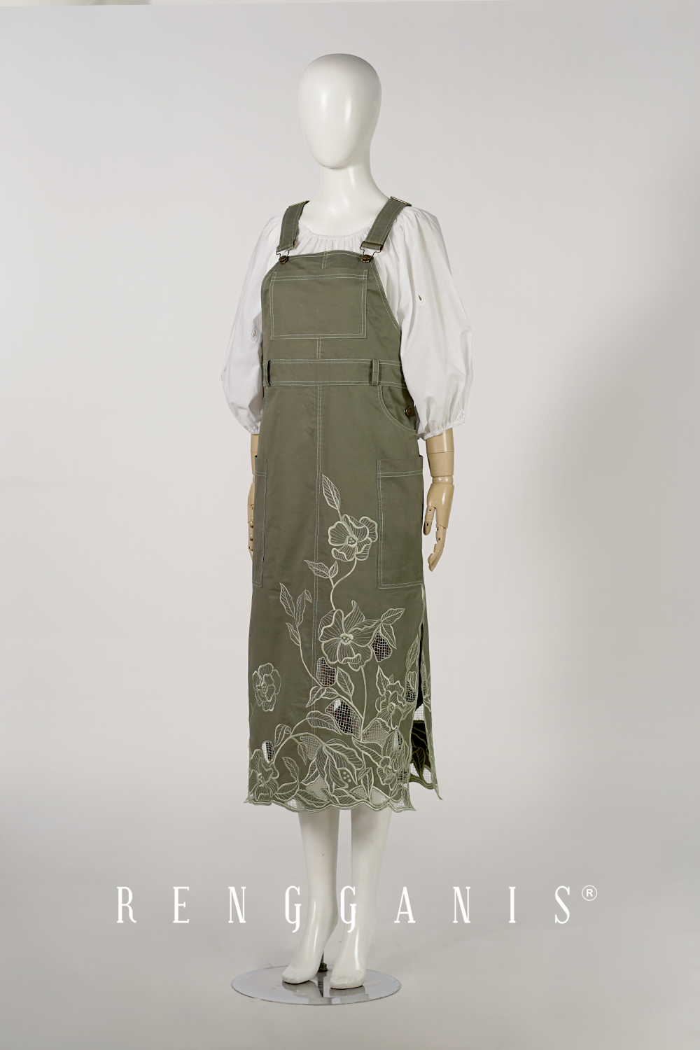 Wilting Flowers Overalls