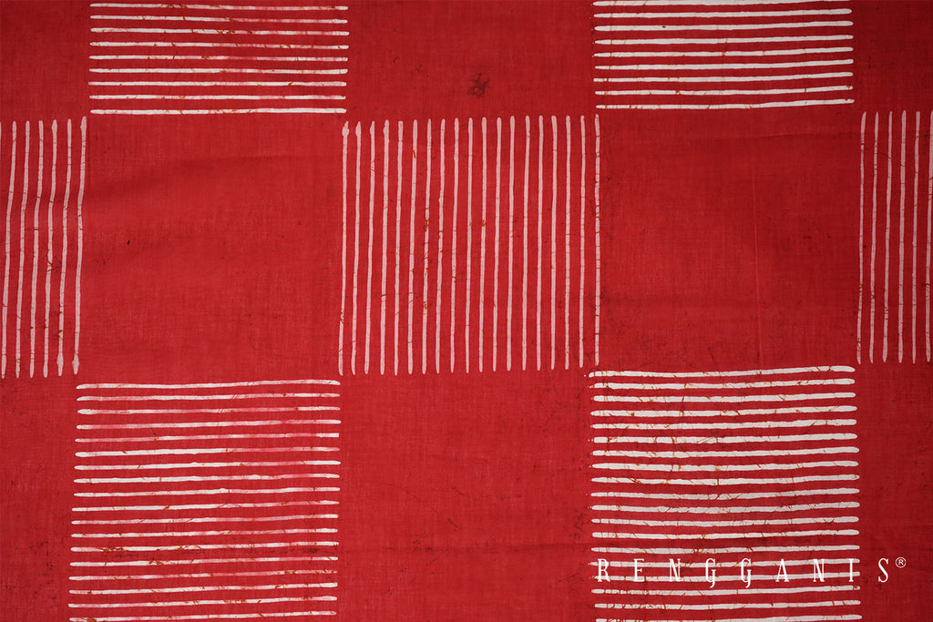 Handstamped Batik motif Gribig Logor