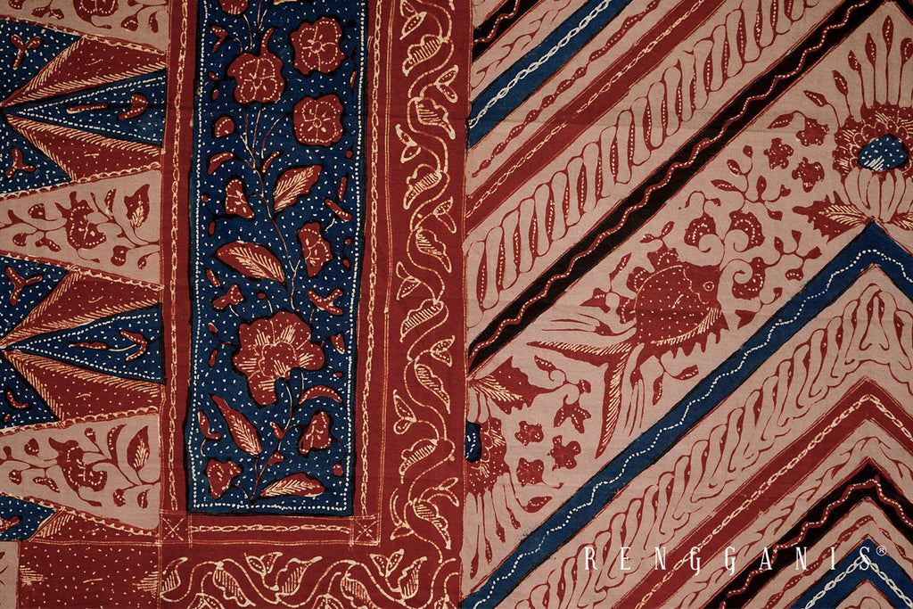 Handdrawn Batik Tulis Scarf