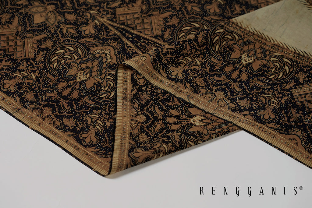 Handstamped Batik Scarf