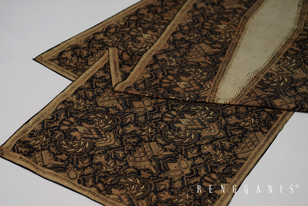 Handstamped Batik Scarf