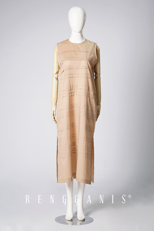 Sepoi Dress in Taupe Brown