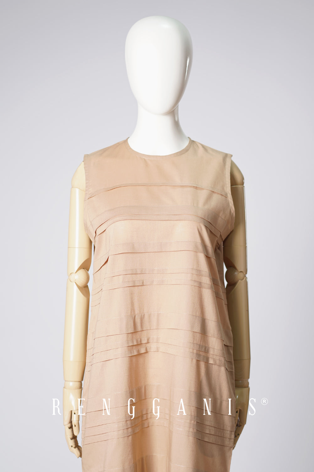 Sepoi Dress in Taupe Brown