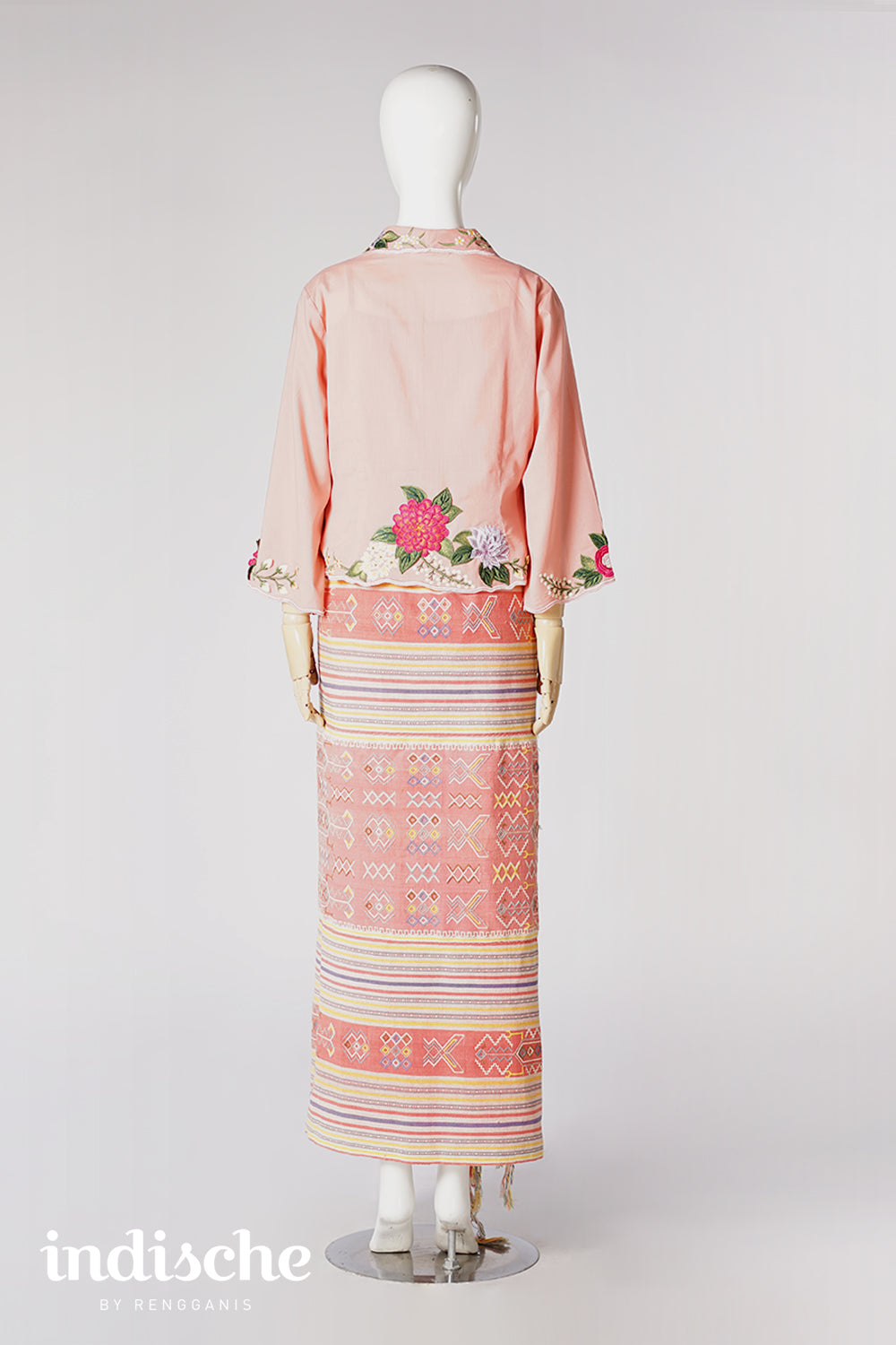 Wild Garden Kebaya in Kimono Sleeves