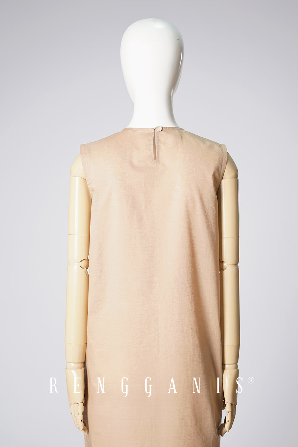 Sepoi Dress in Taupe Brown