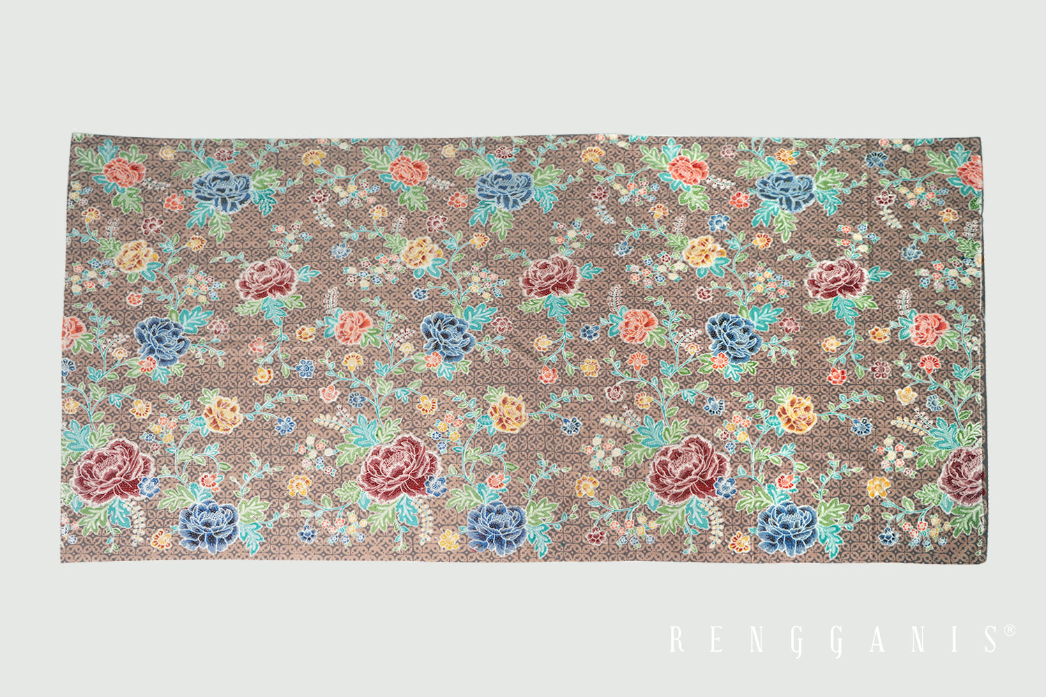 Combination of Handstamped + Handdrawn Batik from Solo