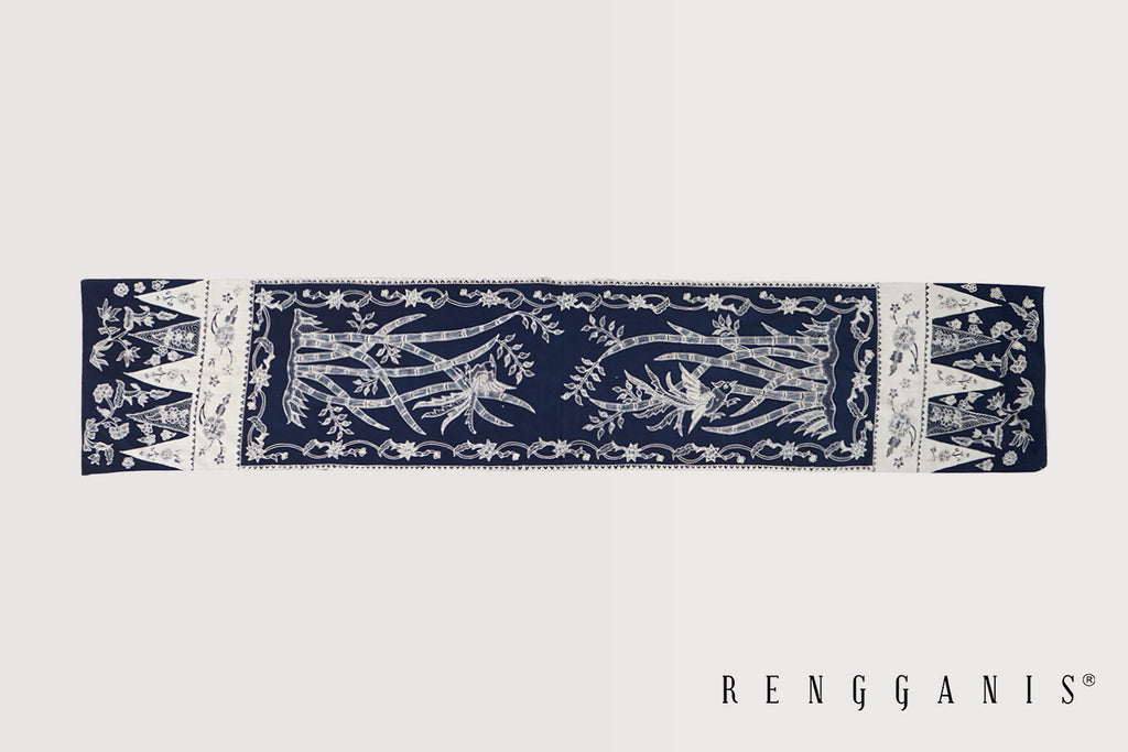 Handdrawn Batik Tulis Scarf