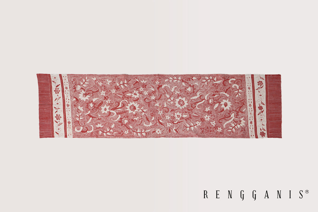 Handdrawn Batik Tulis Scarf