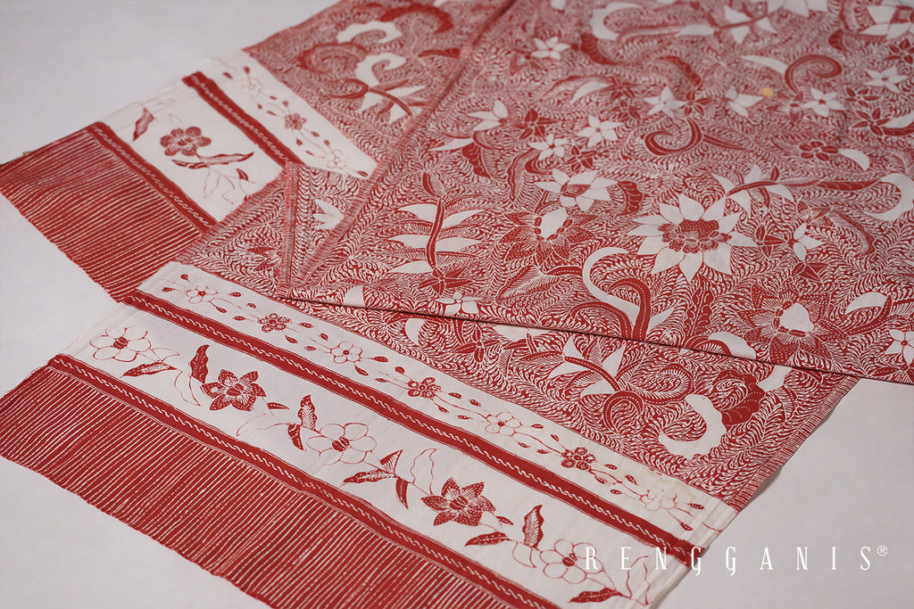 Handdrawn Batik Tulis Scarf