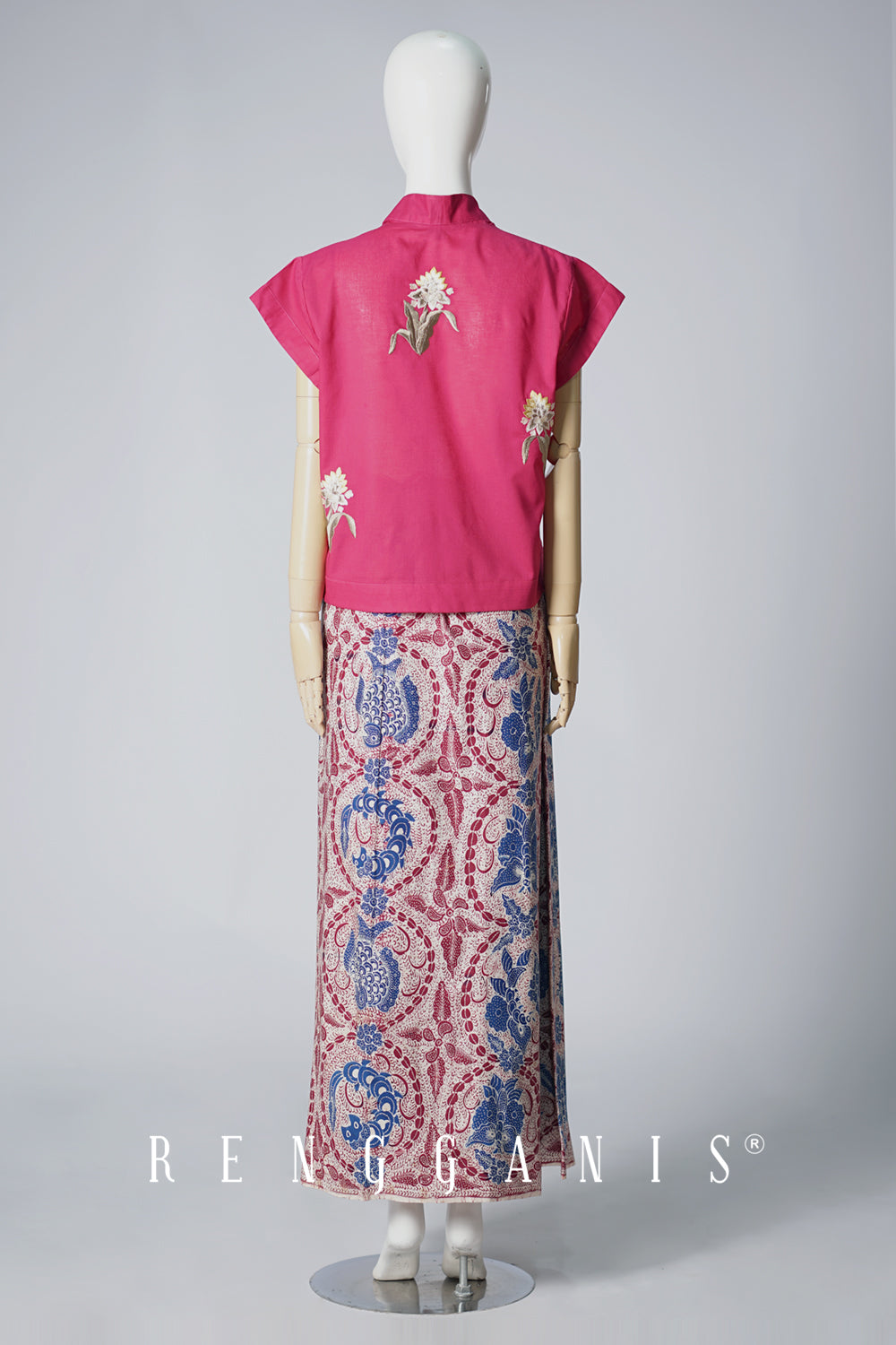 Kunyit Top in Fuschia