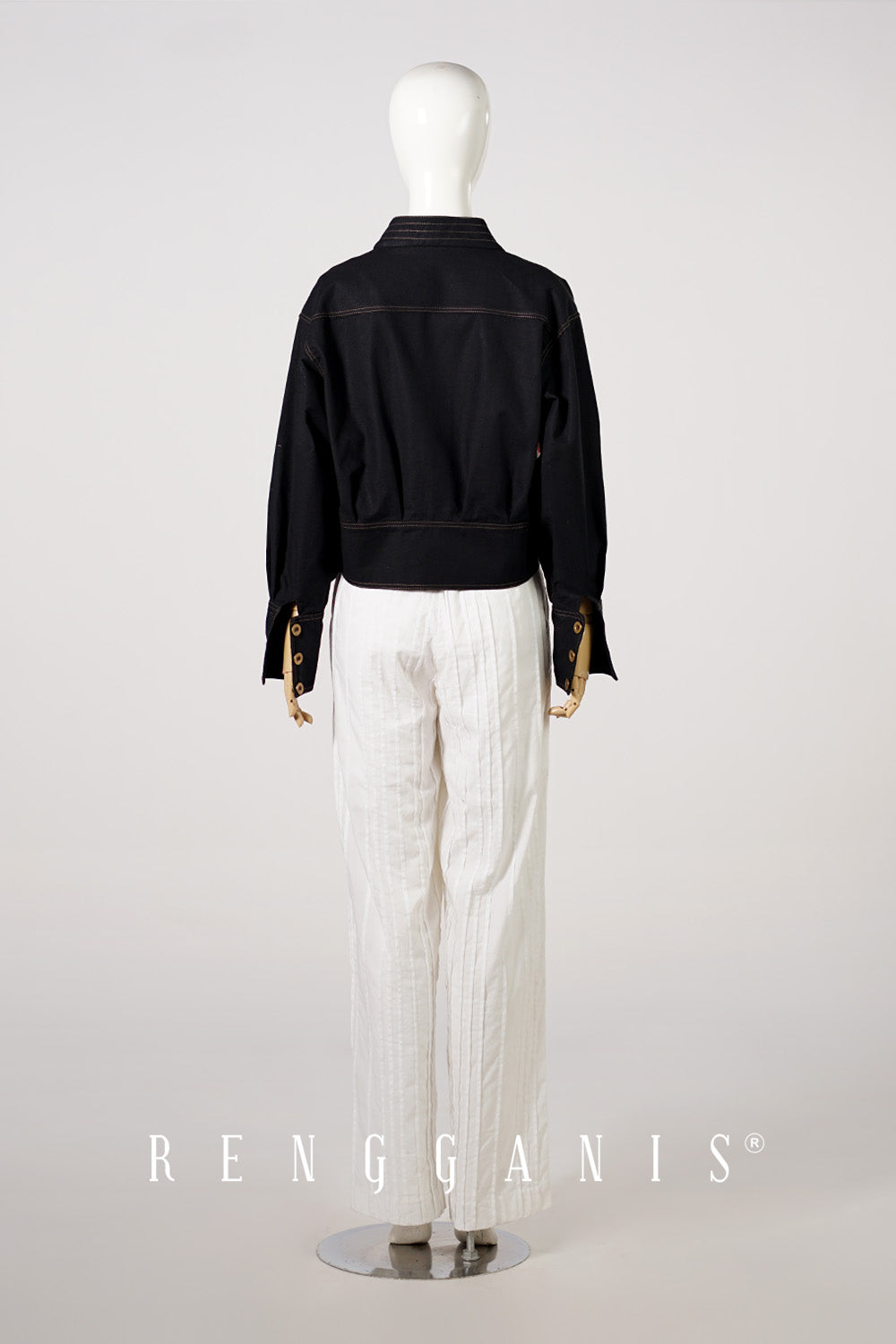 Briana Bomber Jacket in Black
