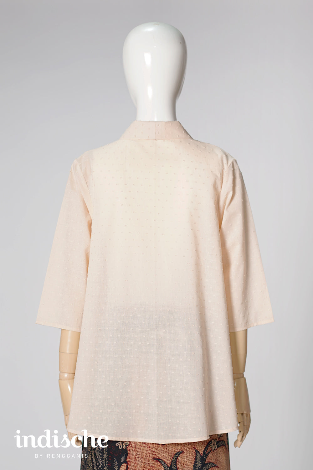 Kebaya Rubiah in Oat Brown