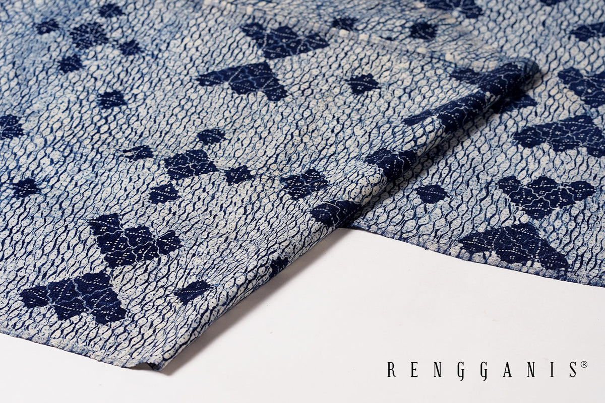 Handwoven Indigo Scarf from Tuban