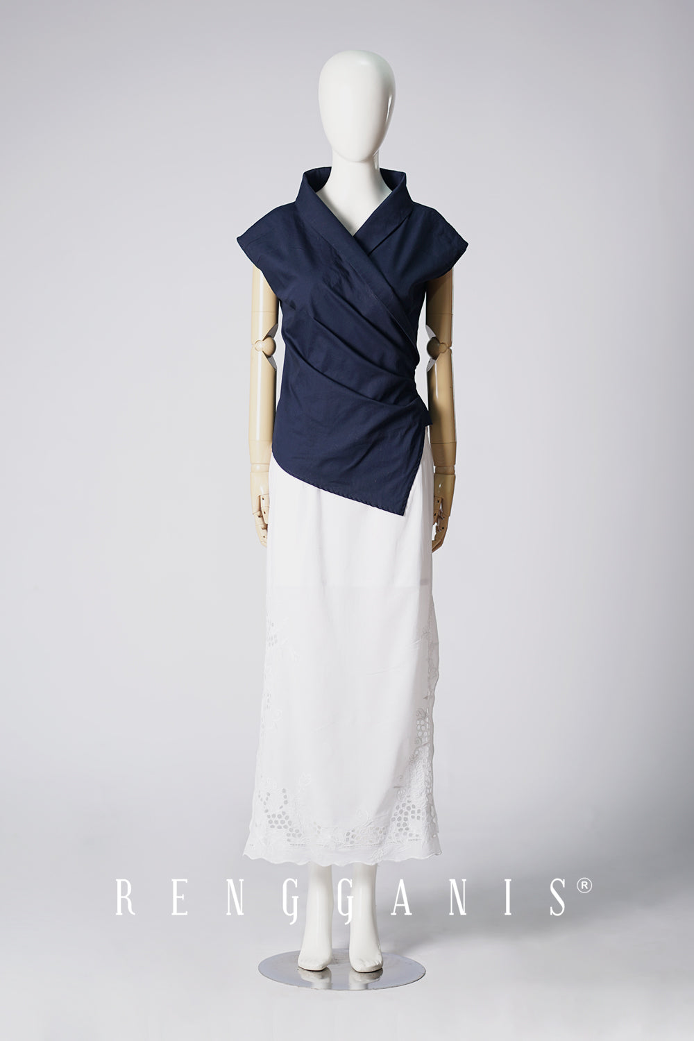 Mono Top in Navy Blue