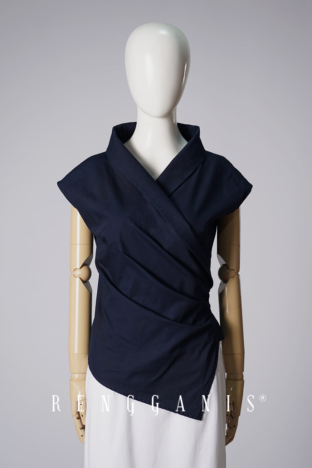 Mono Top in Navy Blue