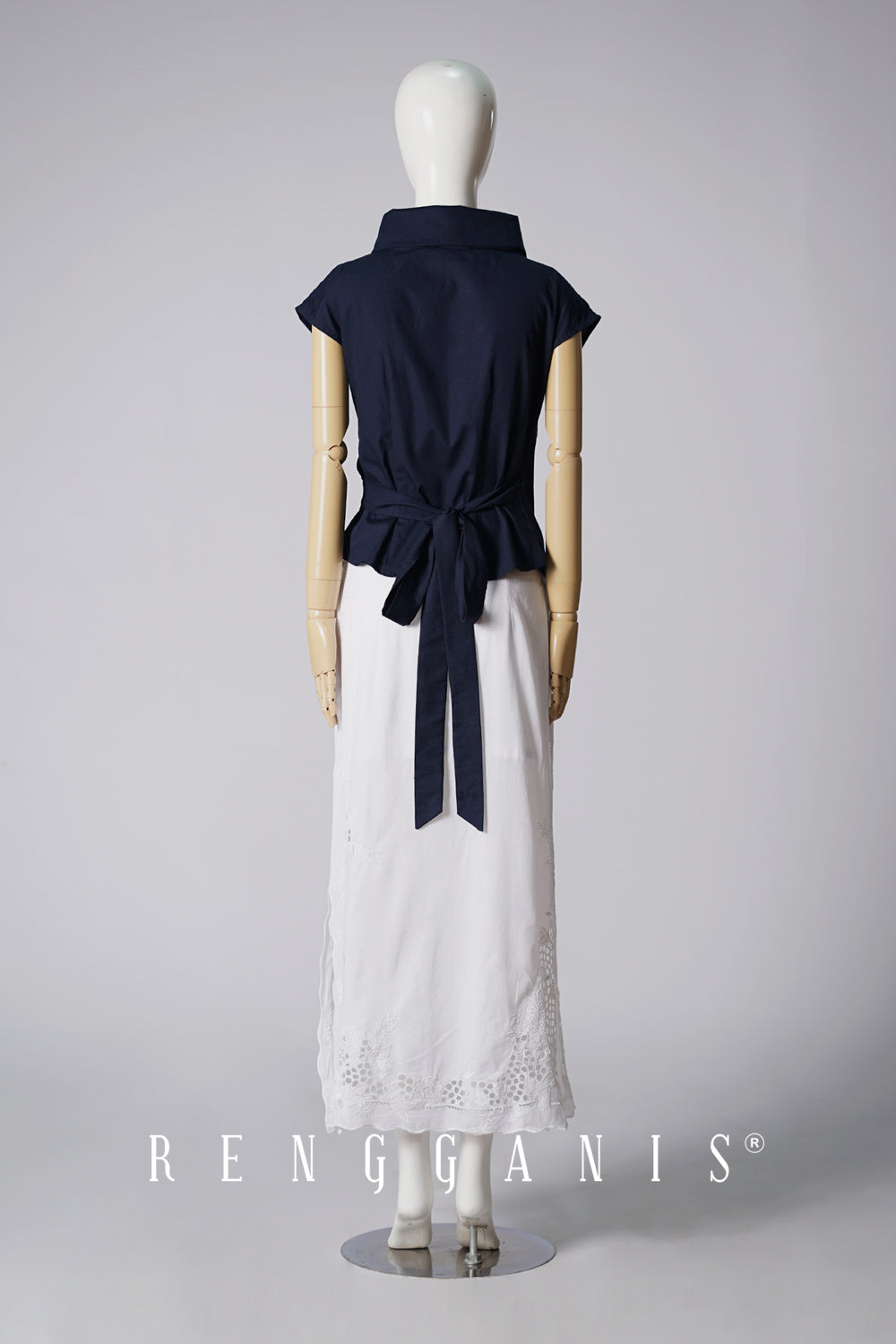 Mono Top in Navy Blue