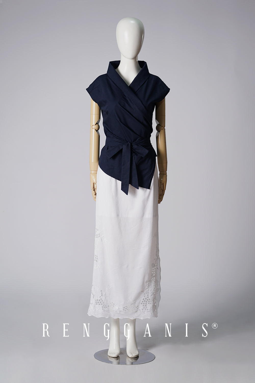 Mono Top in Navy Blue