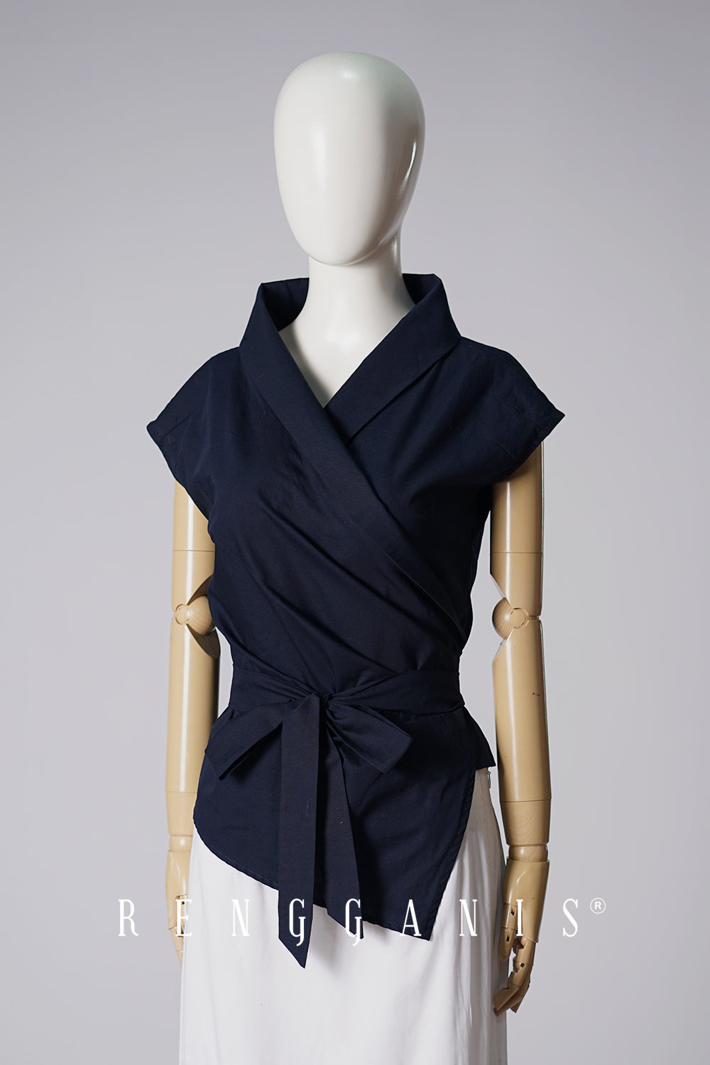Mono Top in Navy Blue