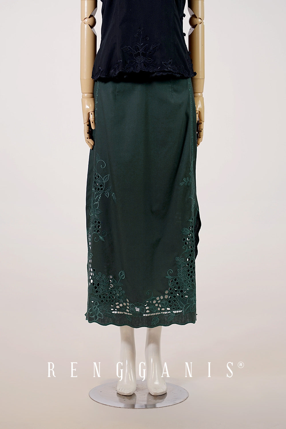 Lakshmi Skirt in Dark Green