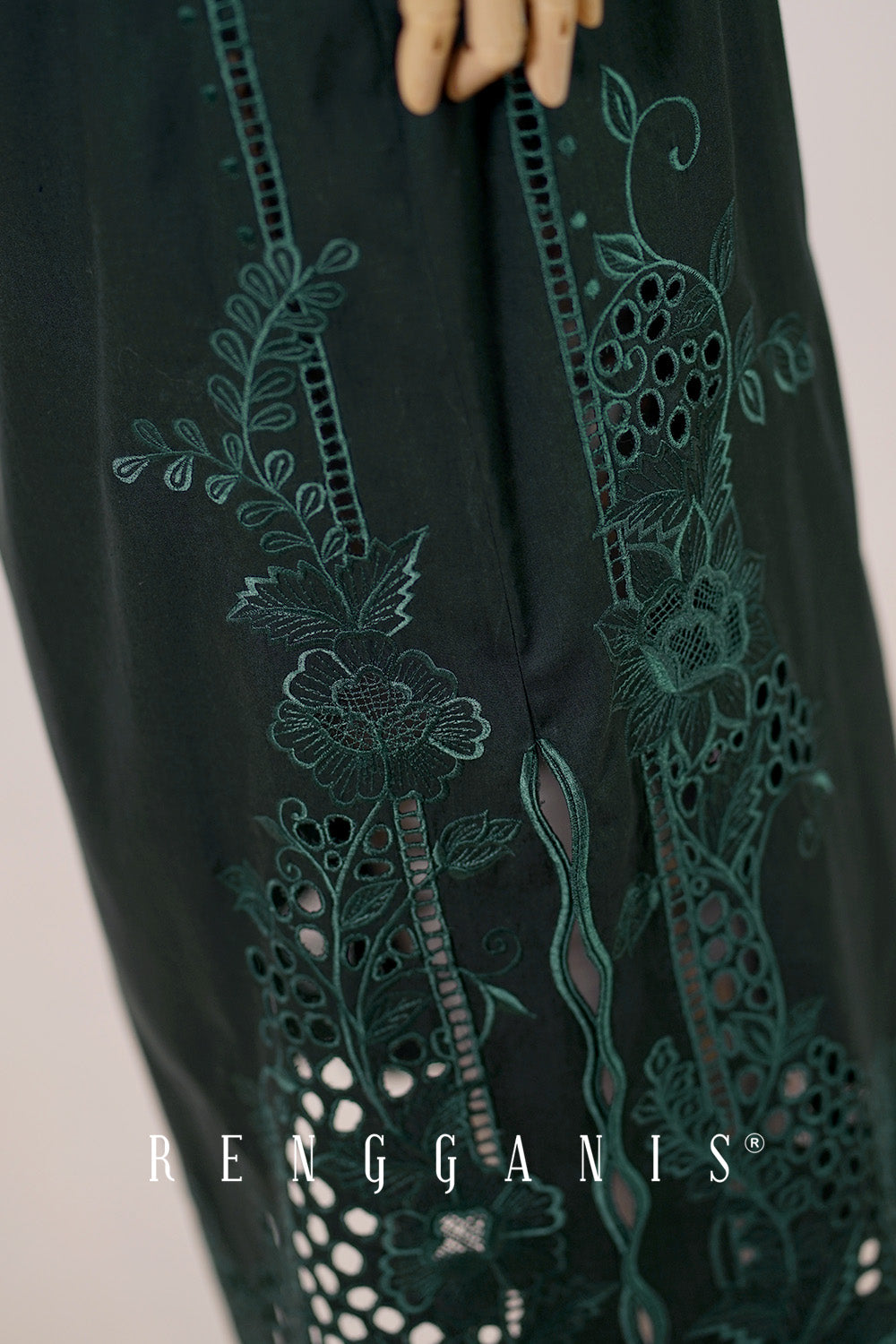 Lakshmi Skirt in Dark Green