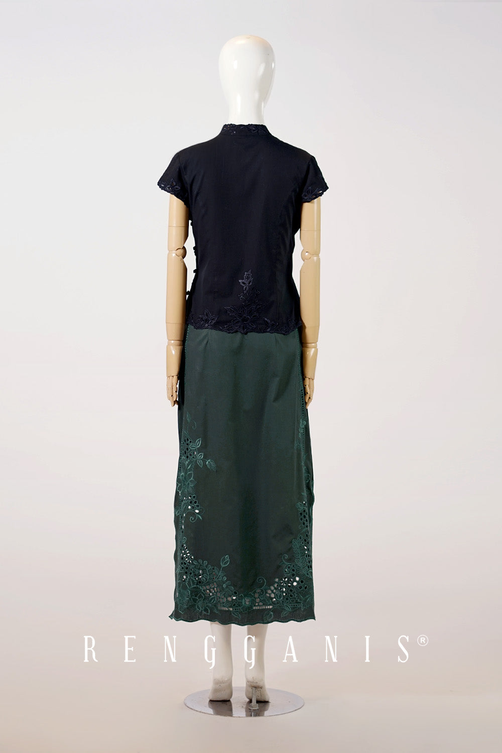 Lakshmi Skirt in Dark Green