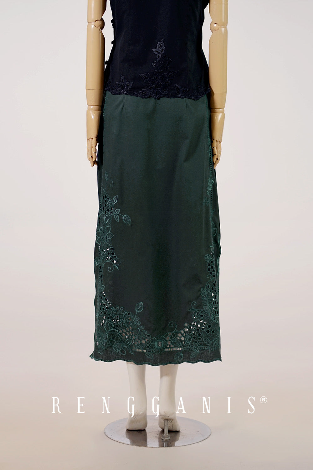 Lakshmi Skirt in Dark Green