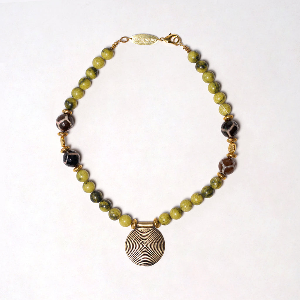 Nimbu Necklace by Kemalasuri