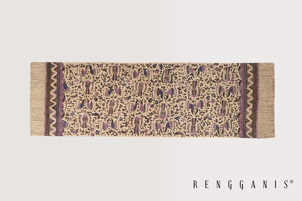 Handdrawn Batik Tulis Scarf