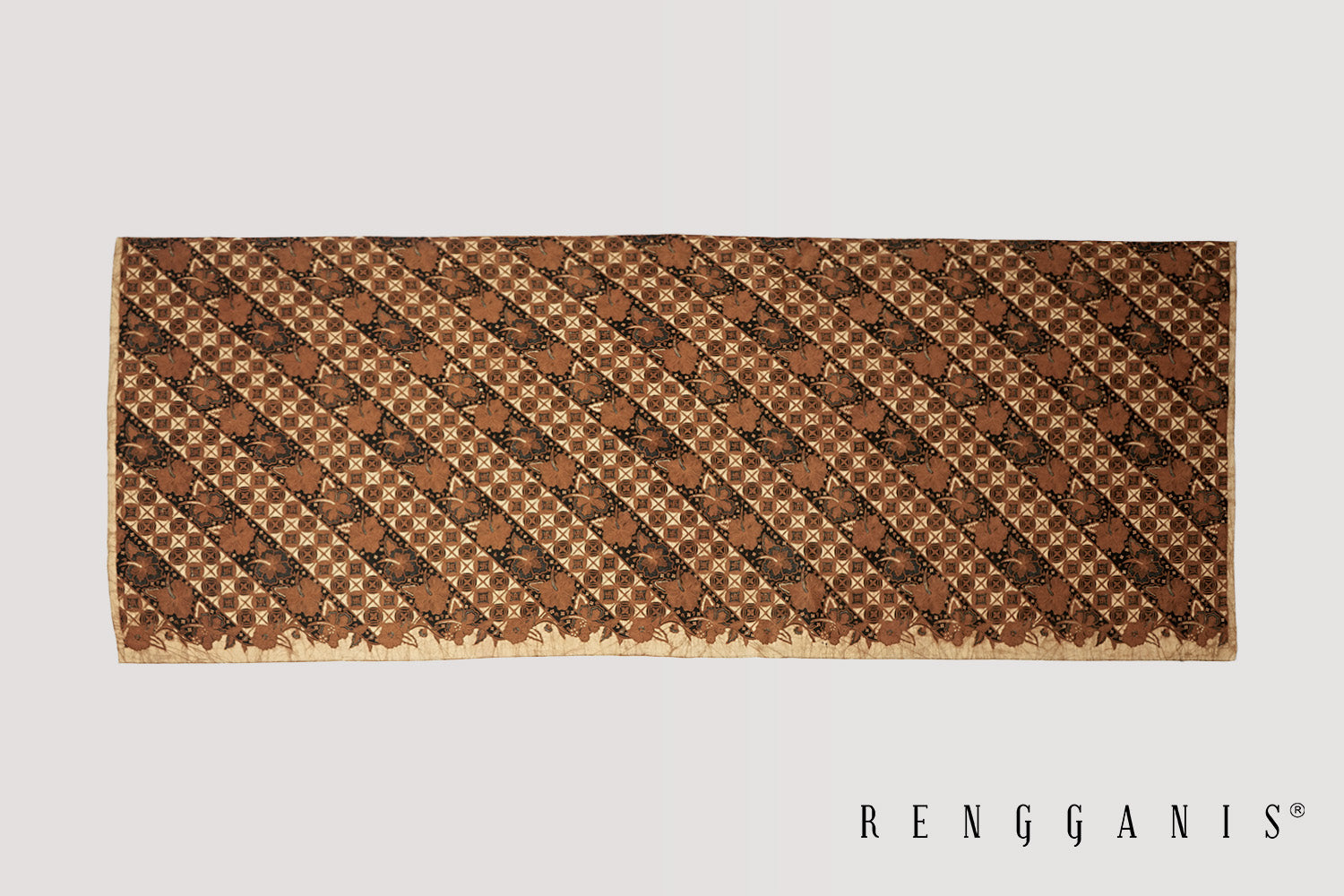 Combination of Screenprint + Handdrawn Batik from Solo
