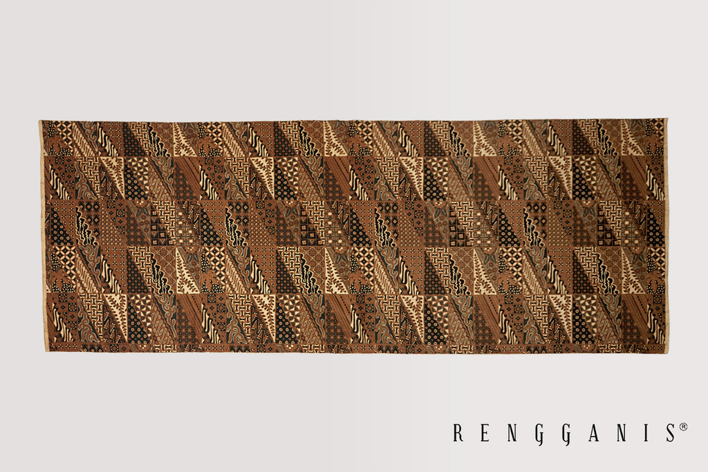 Combination of Screenprint + Handdrawn Batik from Solo