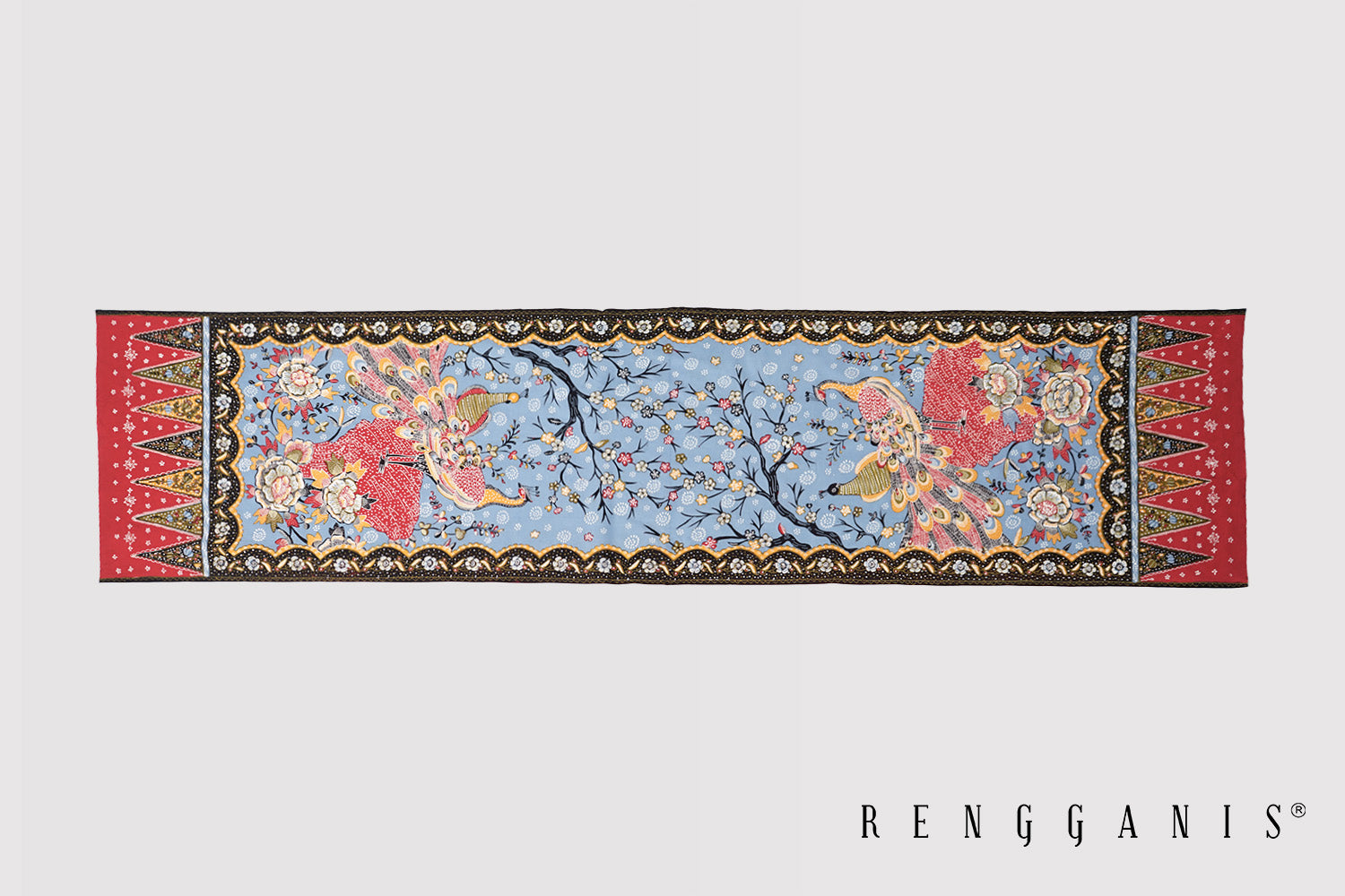 Handdrawn Batik Tulis Scarf
