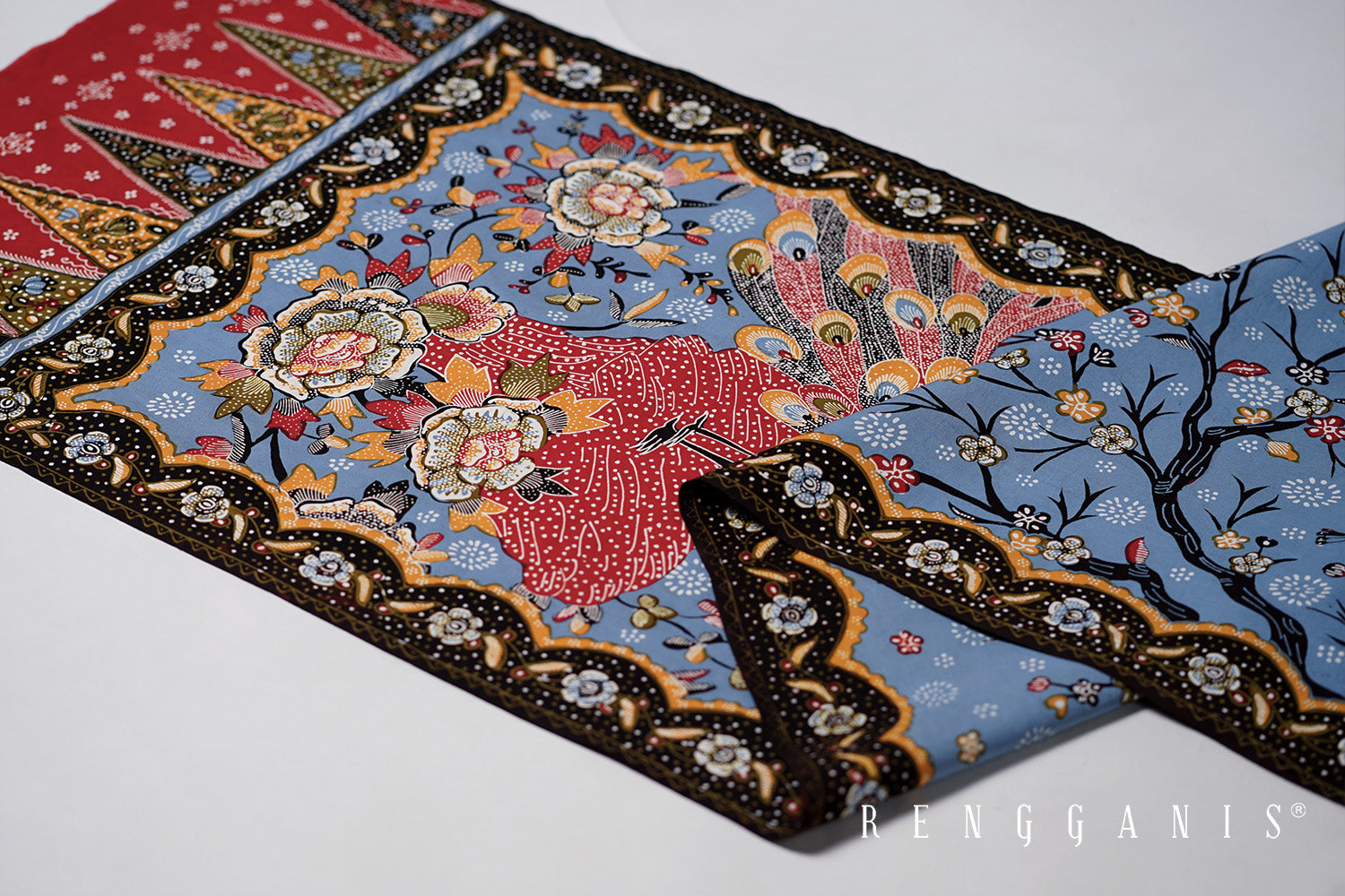 Handdrawn Batik Tulis Scarf