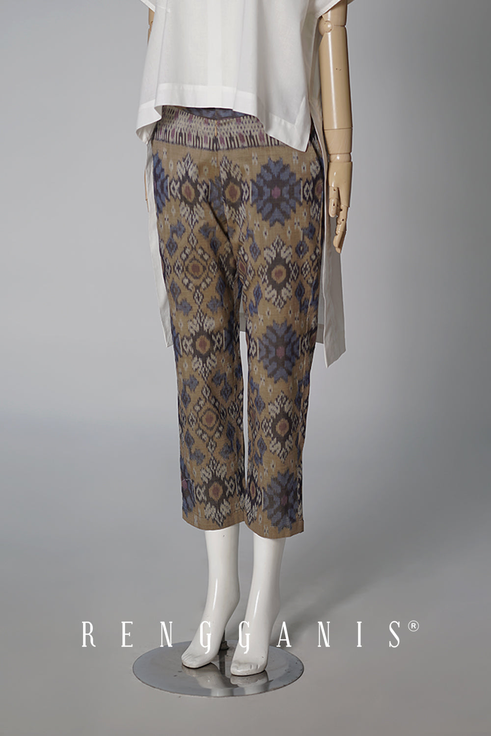 Endek Capri Pants