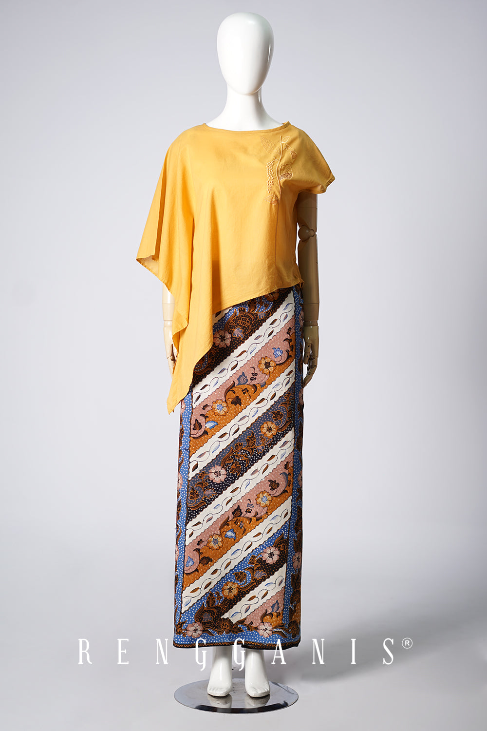 Lada Asymmetrical Top in Light Yellow