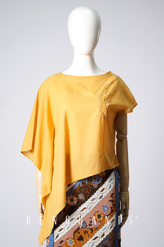 Lada Asymmetrical Top in Light Yellow