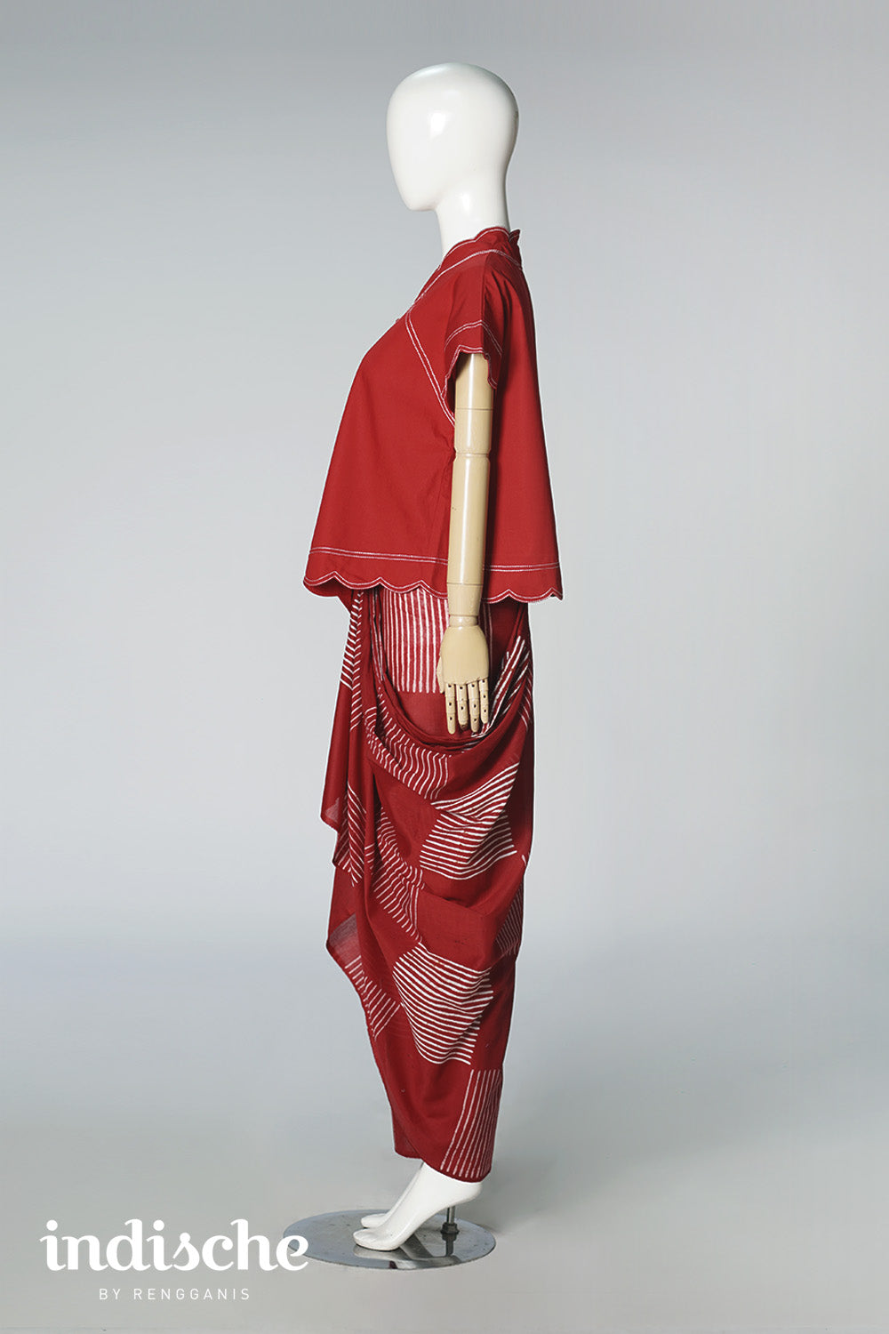 Kebaya Senja in Red