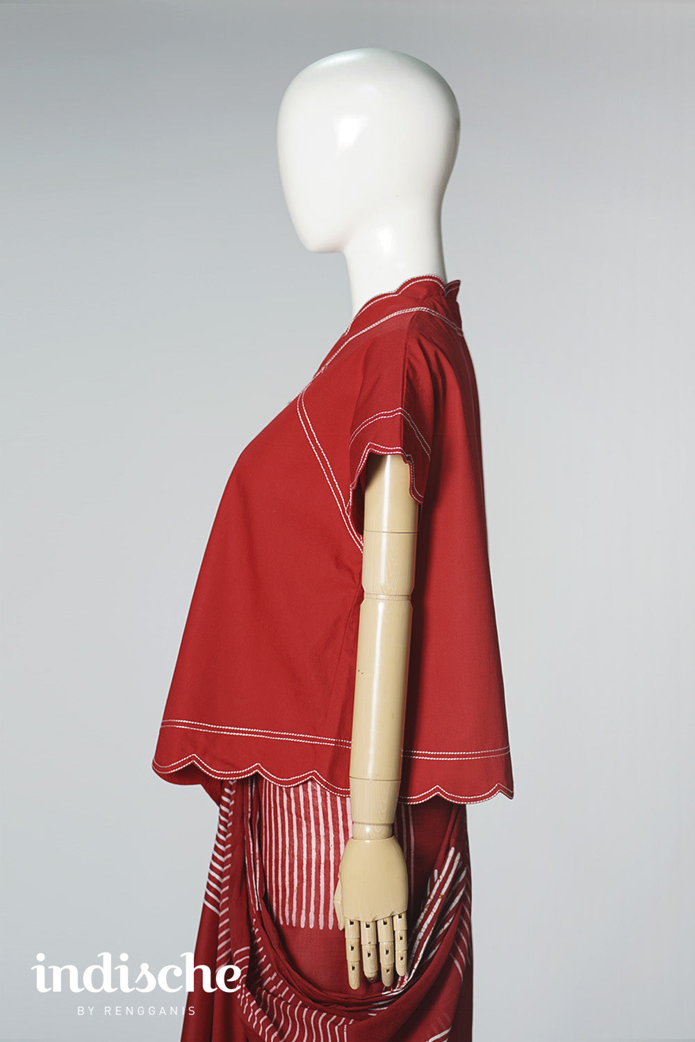 Kebaya Senja in Red