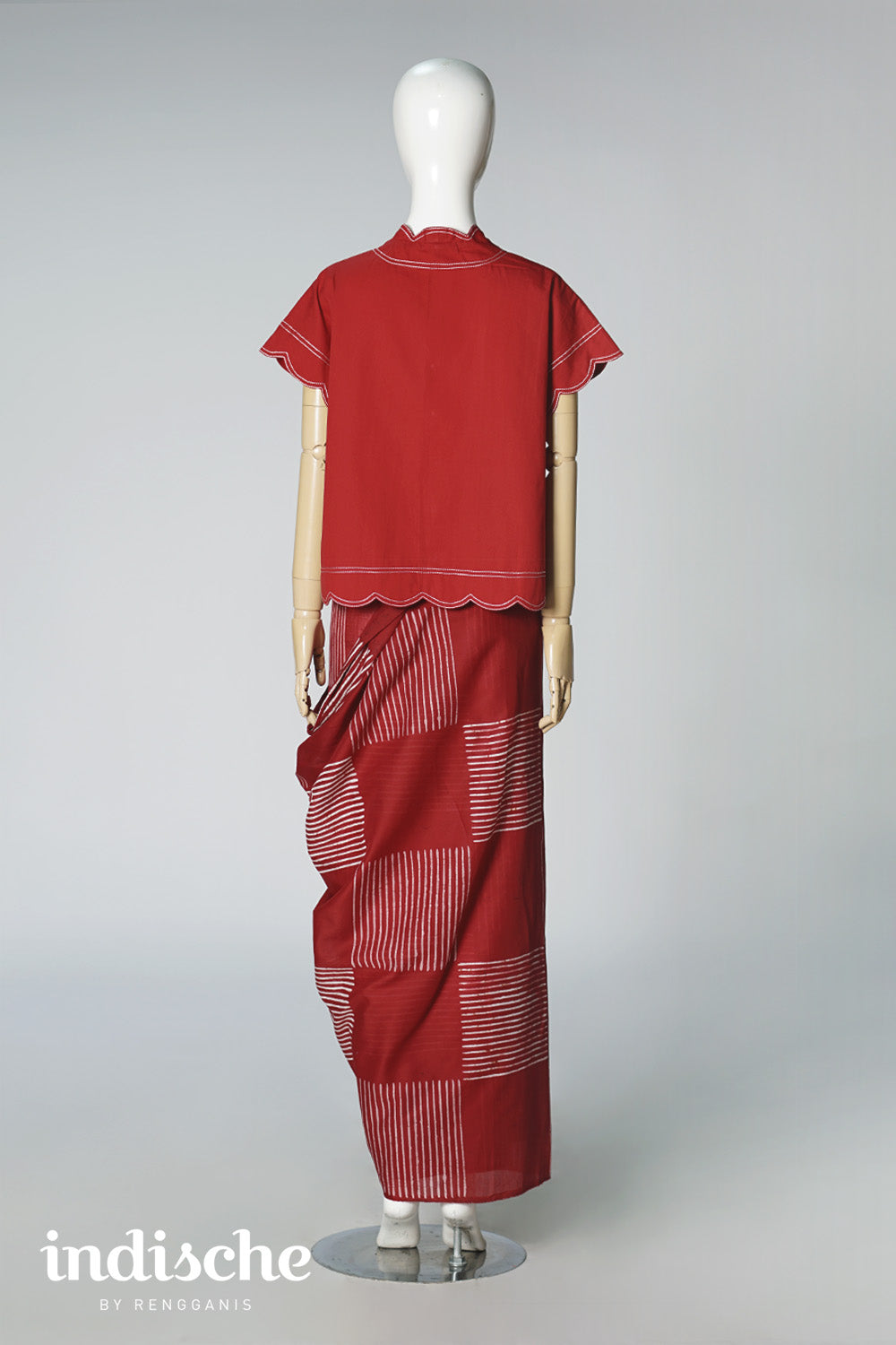 Kebaya Senja in Red